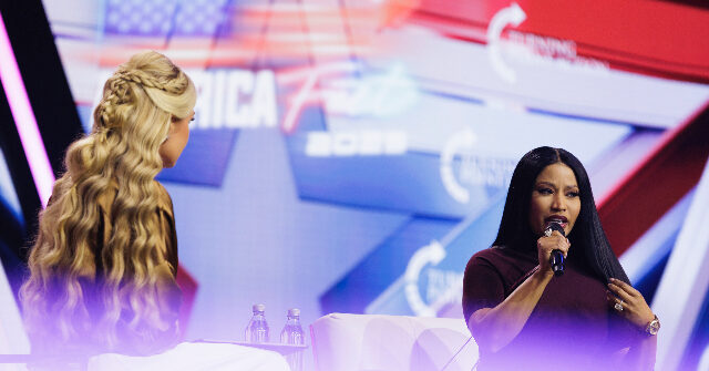 Watch: Rap Megastar Nicki Minaj Takes the Stage at Turning Point USA’s AmericaFest