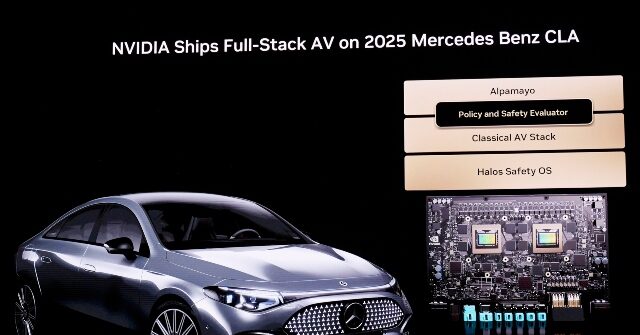 ‘Every Single Car Will Be Autonomous:’ Nvidia Unveils AI-Powered Self-Driving Vehicle System
