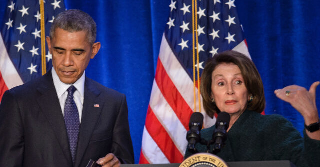 Obama: Nancy Pelosi ‘Will Go Down in History as One of the Best Speakers of the House’