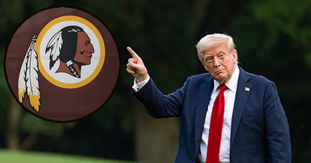 Trump Says He May Put ‘Restrictions’ on Commanders’ New Stadium Deal if They Don’t Change Name Back to Redskins