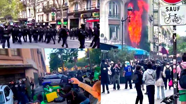 PARIS IS BURNING – AGAIN: New Prime Minister Lecornu Has a First Day of Hell With Widespread Protests, Violence and Destruction (VIDEOS)