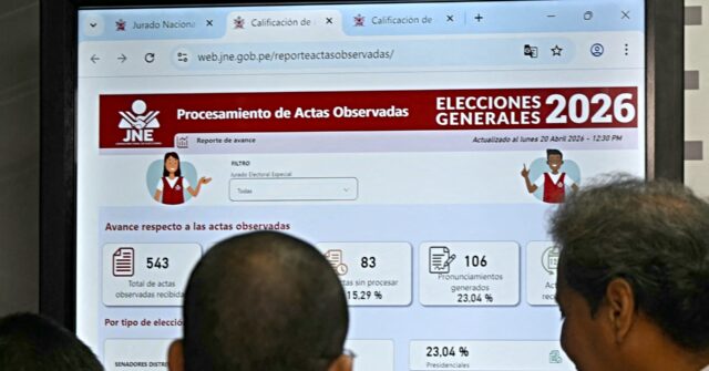 Peru Chaos: Officials Say No Presidential Election Results Until ‘Mid-May’