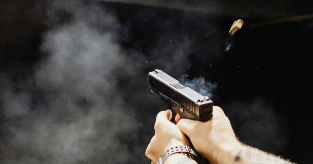 Watch: Masked Jewelry Robbers Flee as Store Owner Opens Fire