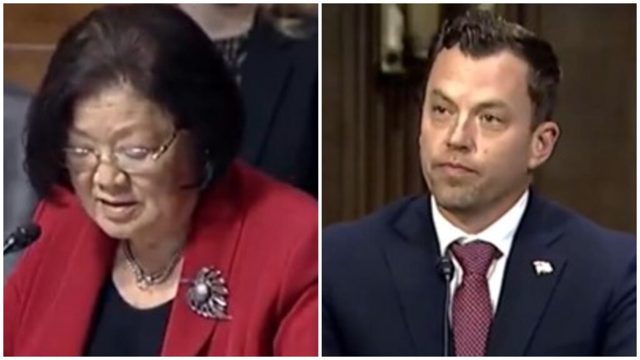 WATCH: Democrat Senator Mazie Hirono Gets WRECKED by Anti-Woke Witness After Trying to Entrap Him with a Gotcha Question on DEI