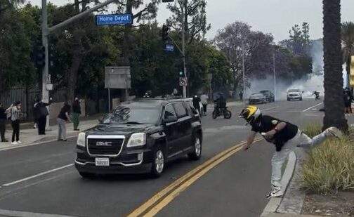 BREAKING: Feds Arrest Anti-ICE Protestor in Rock Throwing Attack on Agents in Paramount, California Last Month