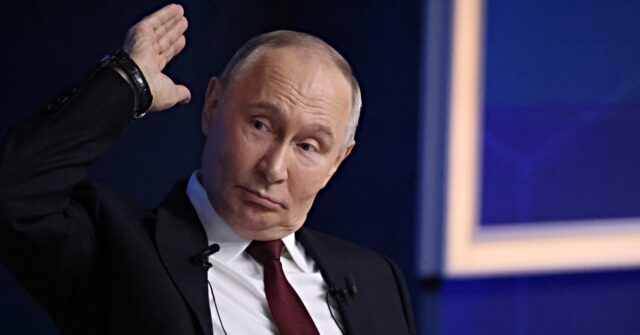 Putin Claims Peace Talks Can’t Happen Because Ukraine Is Not Ready