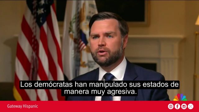 JD Vance: Countering Democratic Gerrymandering.