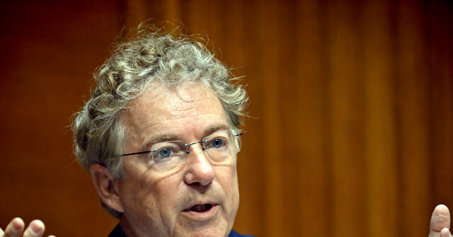 Exclusive – Sen. Rand Paul: Auditing the Fed Should Be a ‘Simple Thing’