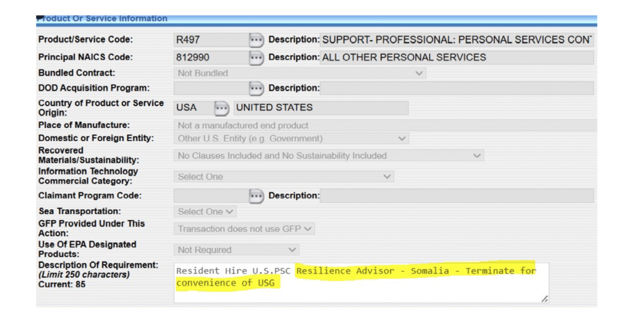 DOGE Team Terminates 256 Wasteful Contracts Worth $14.3 Billion – Including $850k USAID Contract for “Resilience Adviser” in Somalia