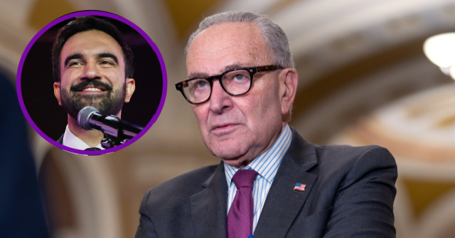 WATCH: Chuck Schumer Will Not Say If He’s Voting for Socialist Zohran Mamdani
