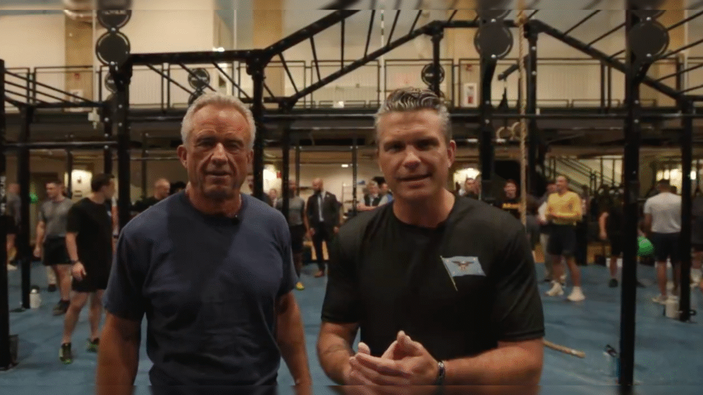 The “Pete and Bobby Challenge” Pete Hegseth and RFK Jr. Team Up to Make America Healthy Again