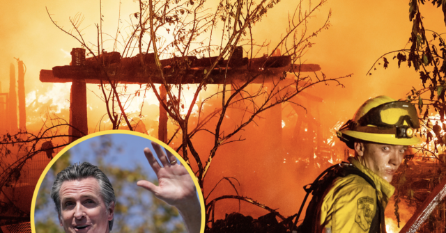 Wildfires Destroy Historic California Town as Newsom Leaves State — Again