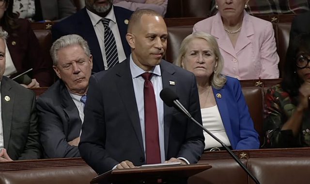 Past Comments Come Back to Bite Hakeem Jeffries After Record-Setting ‘Filibuster’