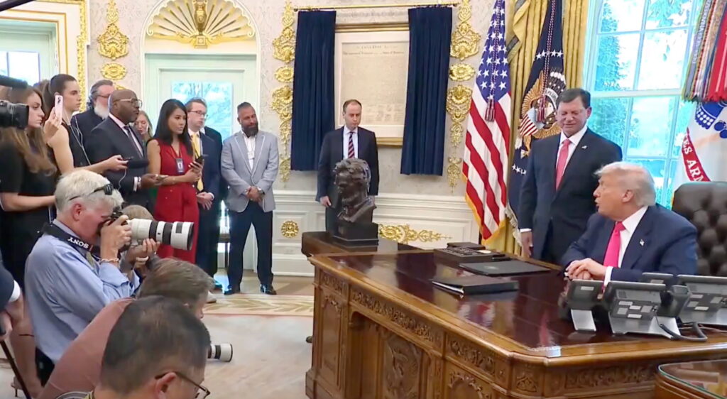 WATCH: Gateway Pundit Journalist and Lindell TV White House Correspondent Cara Castronuova Questions President Trump on Democrat Fearmongering Over Social Security and Explosive Allegations D.C. Police Are Falsifying Crime Data