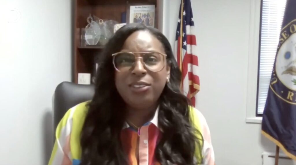 Democrat Rep. LaMonica McIver Smears Trump — Claims His Use of “Liberation Day” Is Secret Code for “White Power” … But Forgets Newsom Used the Same Phrase