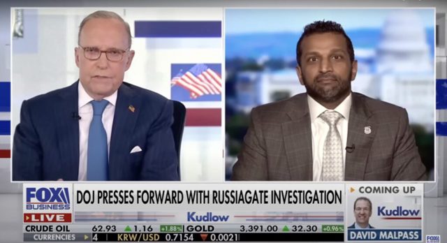 MUST SEE: FBI Director Kash Patel EXPOSES Obama-Clinton Grand Conspiracy with Larry Kudlow — CONFIRMS Russiagate, FISA Court Abuses, and Mar-a-Lago Raid Was a Political Hit Job