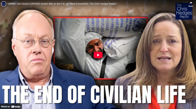 Israel’s War on the U.N. (w/ Mara Kronenfeld) | The Chris Hedges Report