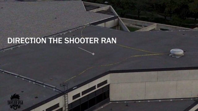Drone Footage Reveals Overhead View of UVU Crime Scene Where Charlie Kirk Was Assassinated — Shows Tent, Shooter’s Position, and Escape Route