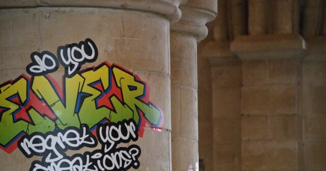 Canterbury Cathedral Graffiti Organizer Identifies as a ‘Genderless Gremlin’, Celebrated Charlie Kirk Assassination