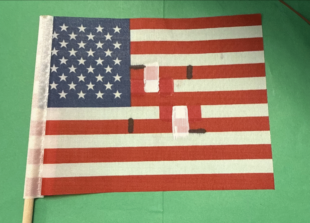GOP representative blames swastika flag in his office on a ‘ruse’