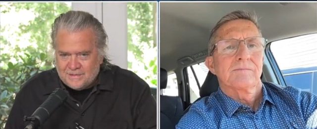 “This is the Biggest Crime in the History of the United States of America” – War Room’s Steve Bannon and General Flynn Discuss the Coup Against President Trump (VIDEO)