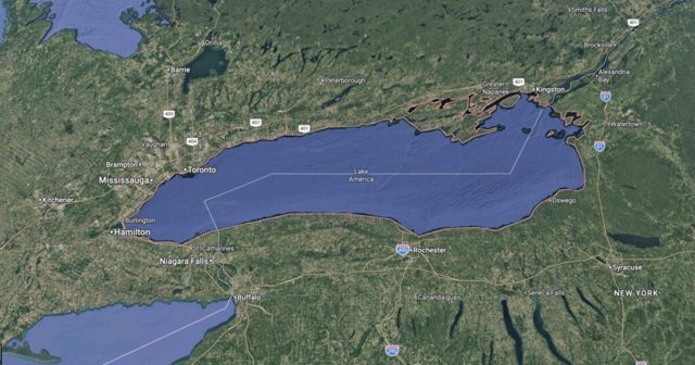 Google Maps Renames Lake Ontario ‘Lake America’ Following Trump Executive Order