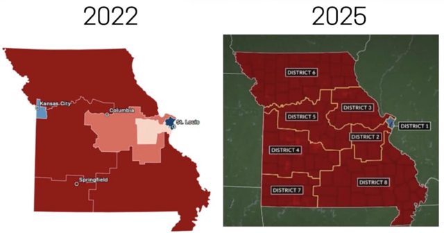 CHAOS IN MISSOURI: Federal Judge Refuses to Block State Supreme Court’s Contempt Proceedings Against GOP Secretary of State — Even as He Follows Federal Map Order