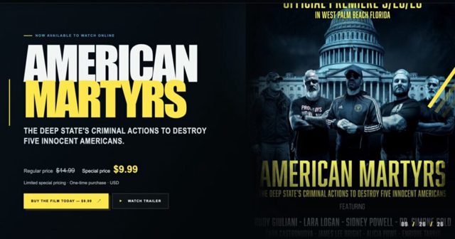 NOW AVAILABLE ONLINE: “American Martyrs” Documentary Released for Digital Viewing — Limited-Time Special Price