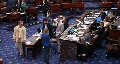 BREAKING: Senate Finally Advances President Trump’s “Big Beautiful Bill” After HOURS of Drama and a Visit From VP JD Vance – Two GOPers Vote NO