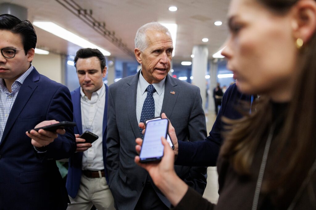 Tillis says DOJ probe of Powell ‘reaching the point of the absurd’