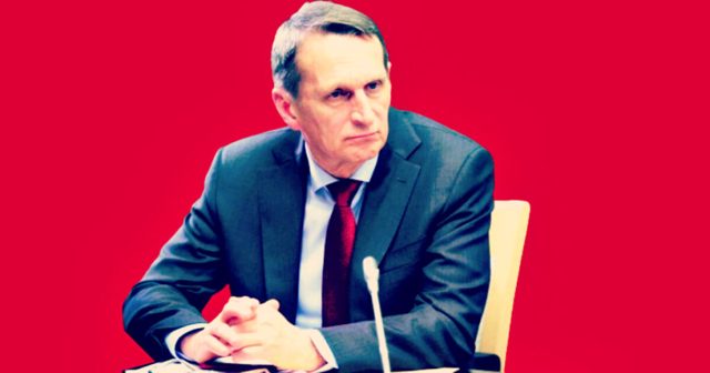 Russian Spy Chief Naryshkin Says He’s Spoken to CIA’s Ratcliffe, and Both Agree To Keep the Communication Channels Open (VIDEO)