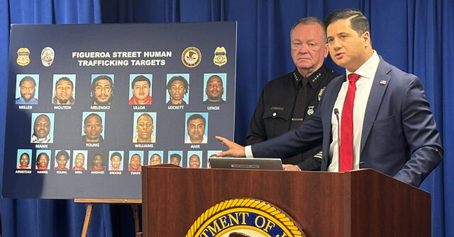 Federal and Local Cops Raid Sex Trafficking District in Los Angeles