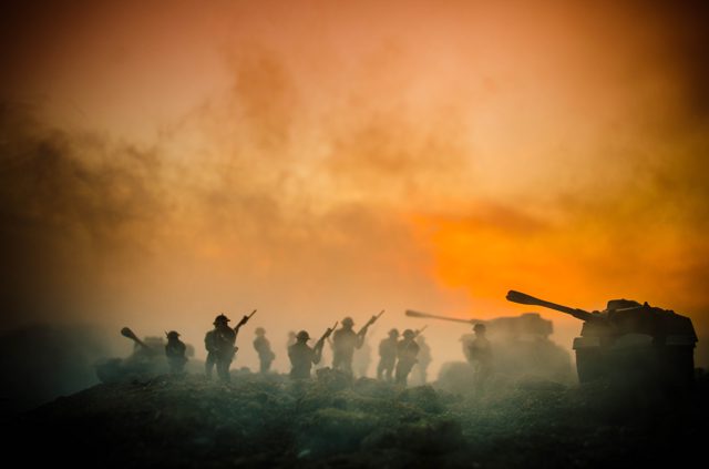 Warfare is only an invention, not a biological necessity