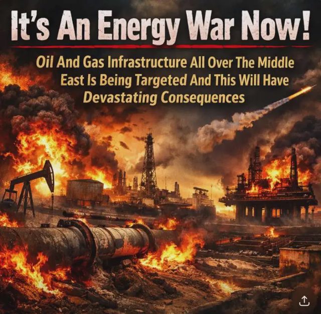 It’s An Energy War Now! Oil And Gas Infrastructure All Over The Middle East Is Being Targeted And This Will Have Devastating Consequences