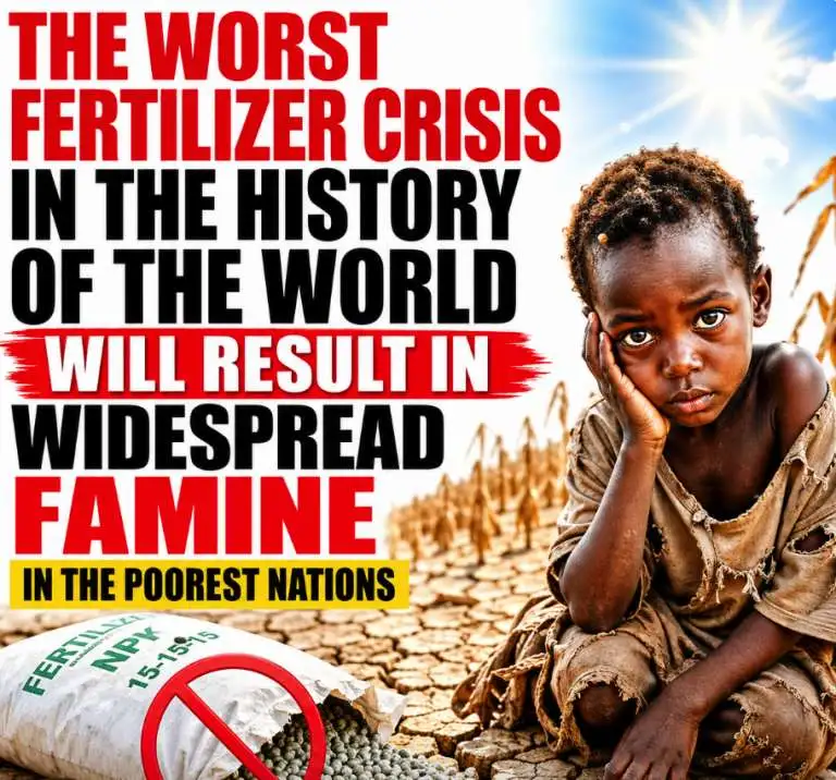 The Worst Fertilizer Crisis In The History Of The World Will Result In Widespread Famine In The Poorest Nations