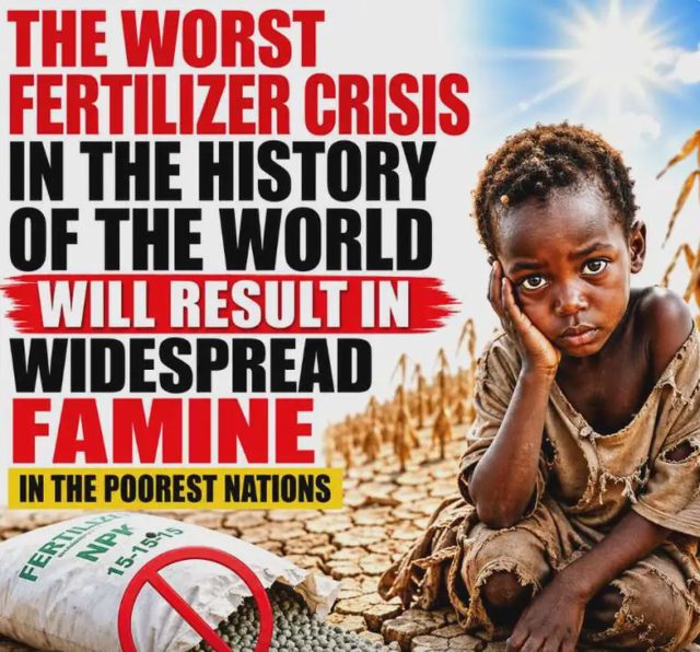 The Worst Fertilizer Crisis In The History Of The World Will Result In Widespread Famine In The Poorest Nations