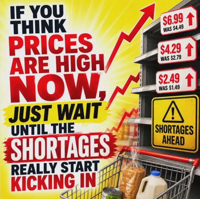 If You Think Prices Are High Now, Just Wait Until The Shortages Really Start Kicking In