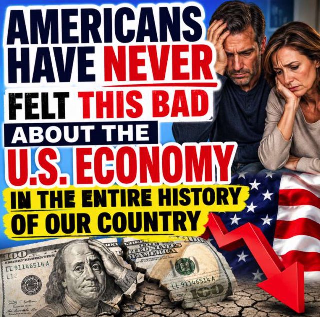 Americans Have Never Felt This Bad About The U.S. Economy In The Entire History Of Our Country