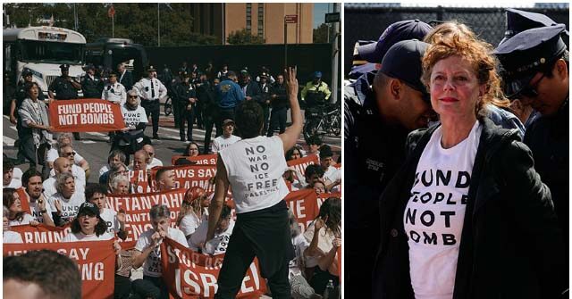 Video: Elliot Page Among Celebrities Protesting Netanyahu at U.N., Susan Sarandon Detained by Police