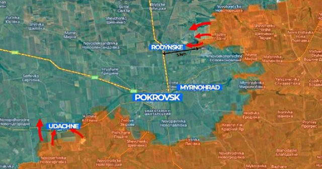 SIEGE OF POKROVSK: Russian Forces Encircle Key Stronghold, Reach Its Outskirts – City is a Key Logistics Hub and the Last Fortified Bastion Before the Dnieper River (VIDEOS)