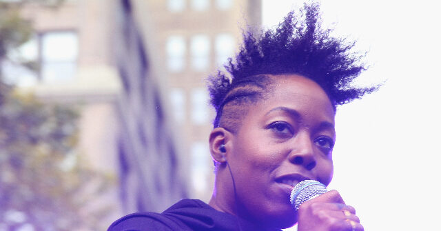 Watch: Singer Tish Hyman Protests Prisons Allowing Men to Be Jailed with Women
