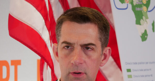 Exclusive – Sen. Cotton: U.S. Must Recognize China Is ‘Evil Empire’ Scheming to ‘Dominate the World’