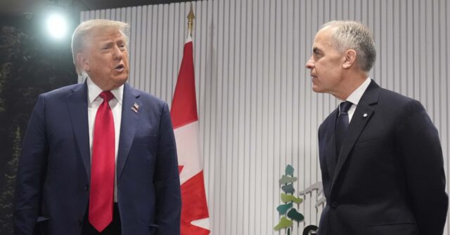 Trump Threatens Canada over Palestinian State: ‘Hard for Us to Make a Trade Deal’