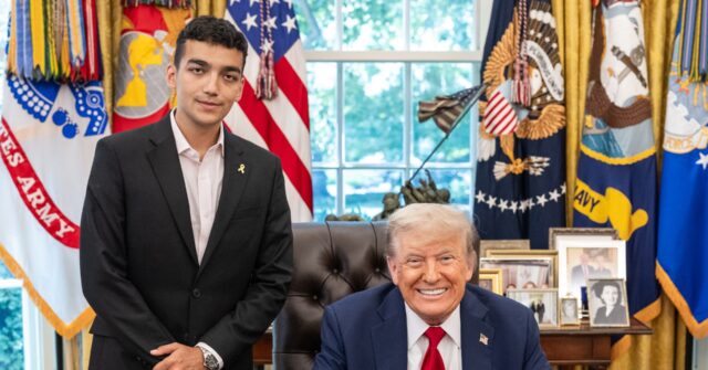 Trump, First Lady Welcome Freed Hostage Edan Alexander to White House