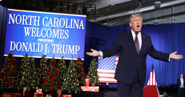 Trump Touts Over 53,000 New Jobs in North Carolina in 2nd Term