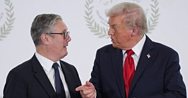 Trump Warns Starmer: ‘Very Dangerous’ for UK to Do Business with China