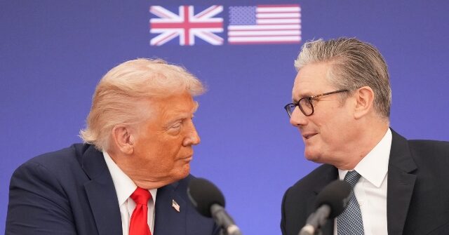 Watch Live: Donald Trump Holds Press Conference with Keir Starmer