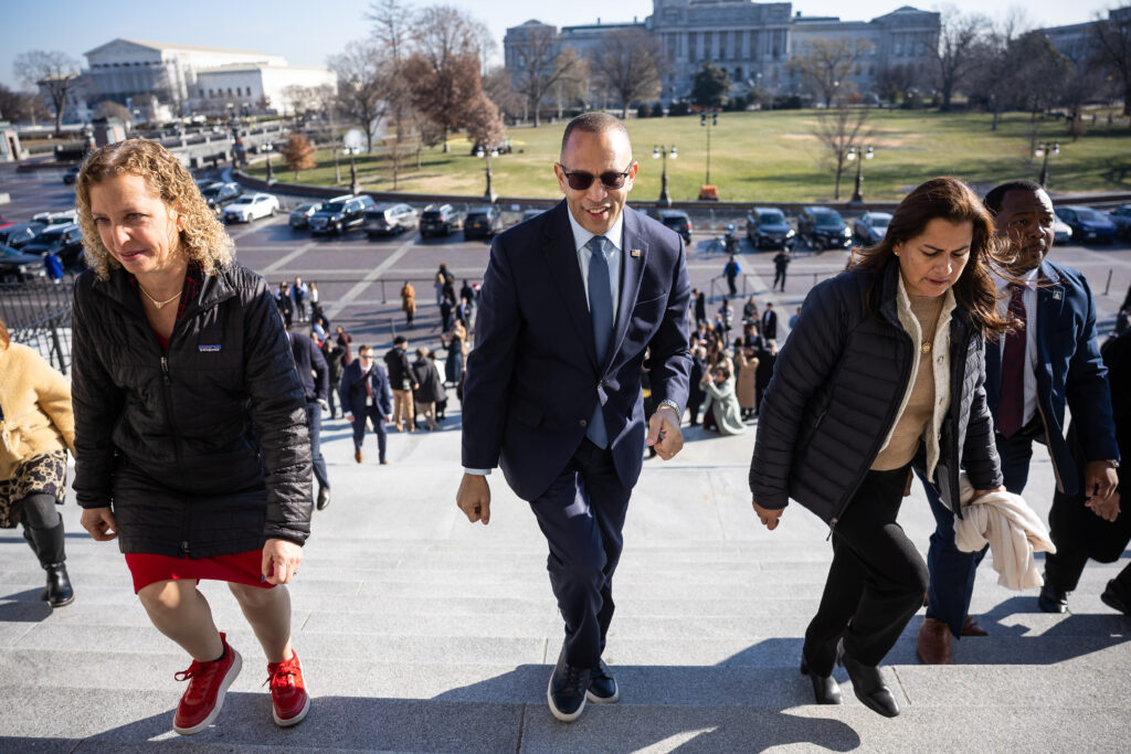 House Democrats assert themselves as Republicans struggle to set agenda