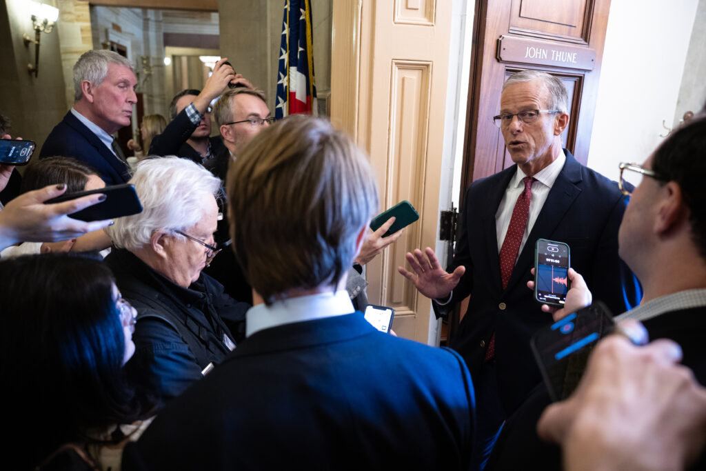 Republicans broach a longer stopgap bill as shutdown enters fourth week