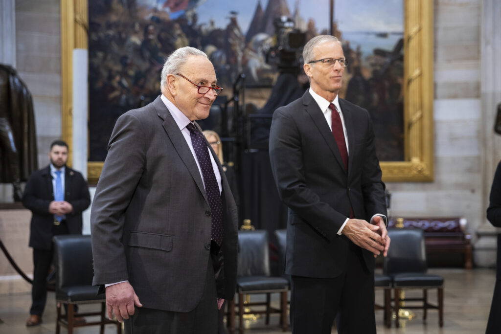 Inside the Schumer-Thune shutdown cold war